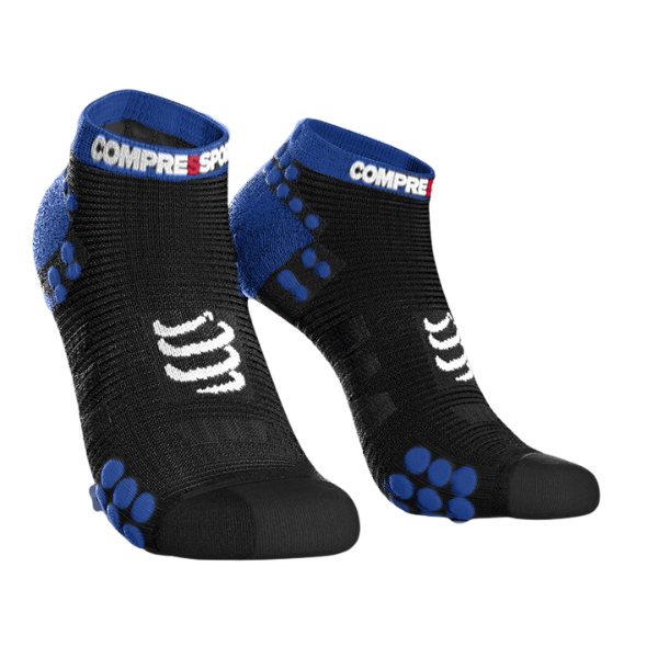 Compressport Pro Racing Socks V3.0 Run Low - Black/Blue