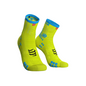 Tất chạy bộ Compressport Pro Racing Socks V3.0 Run High - Fluo Yellow