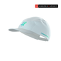Mũ Chạy Bộ Compressport 5 Panel Light Cap - Star White/Blue Green