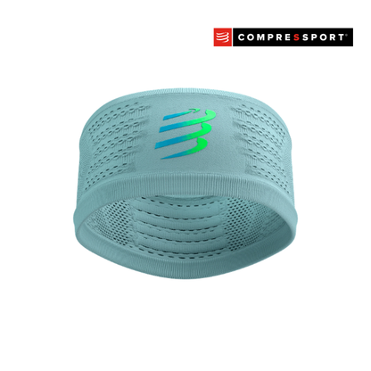 Băng đô thể thao Compressport Headband On/Off - Xanh Ether