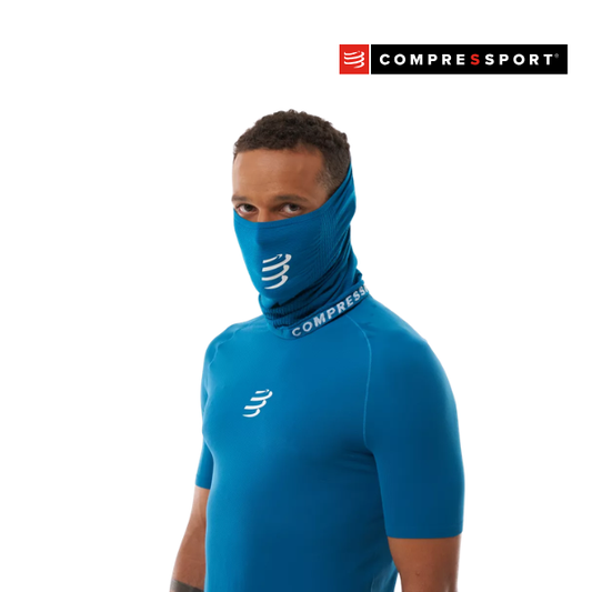 Khăn đa năng Compressport 3D Thermo UltraLight Headtube - Xanh Saphire