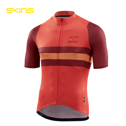 Áo đạp xe Nam Skins CYCLE X CHAPEAU Jersey - Đỏ (Bright Red)