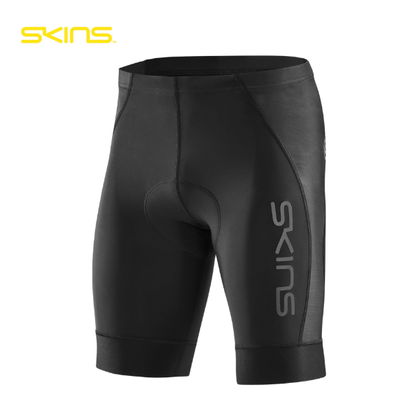 Quần đạp xe Nam SKINS Compression Cycle Shorts - Đen (Black)
