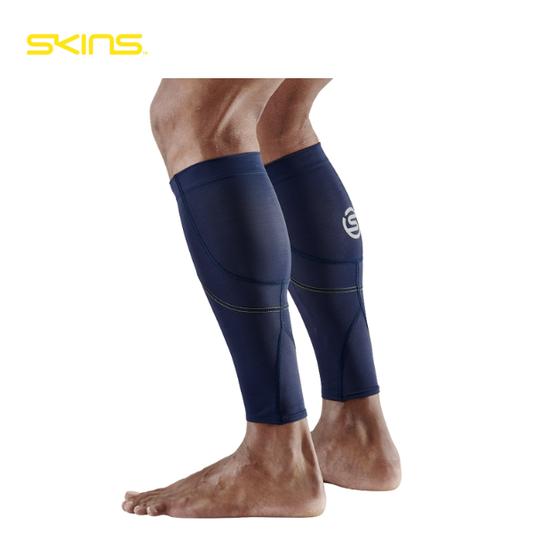 Bó Ống Chân Thể Thao SKINS Unisex Compression 3-Series - Xanh (Battleship)