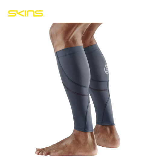 Bó Ống Chân Thể Thao SKINS Unisex Compression 3-Series - Xám (Charcoal)