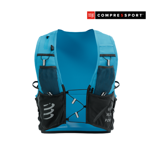 Vest chạy Trail Compressport UltRun Evo 10 - Norse Blue
