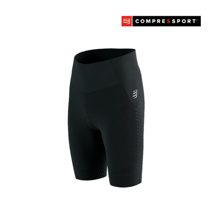 Quần Ba Môn Nam Compressport Tri Under Control Short - Đen (Black)