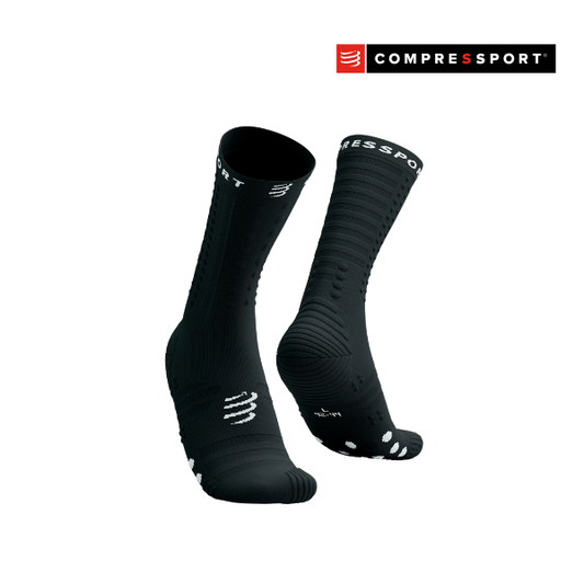 Tất Chạy Bộ Compressport Aero Socks 2.0 - Đen (Black)