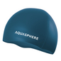Mũ bơi Aqua Sphere Plain Silicone Cap - Dark Green White