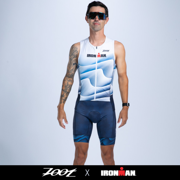 Đồ Ba Môn Nam Zoot Men's Tri Slvs Fz Racesuit - IM Stratos