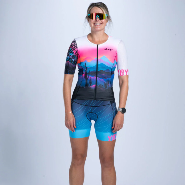 Áo Ba Môn Nữ Zoot Women's Ltd Tri Aero Jersey - Elements