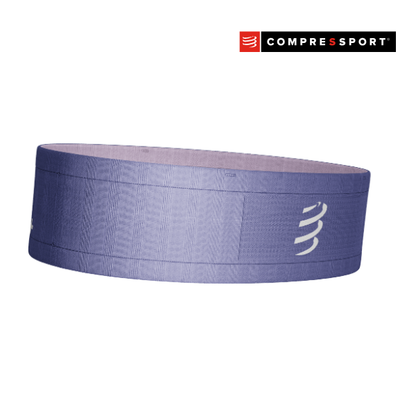 Đai chạy bộ Compressport Unisex's Free Belt - Tím (Orient Blue/Lavender)