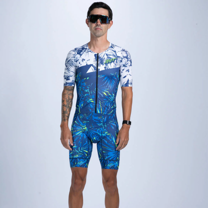 Đồ Ba Môn Nam Zoot Men's Ltd Tri Aero Fz Racesuit - Island Original