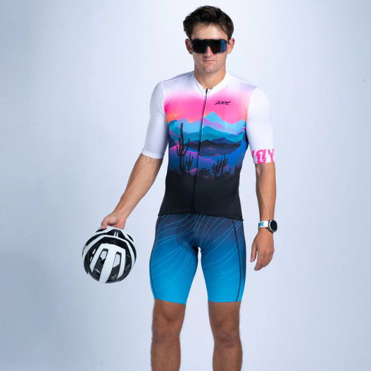 Áo Đạp Xe Nam Zoot Men's Cycle Aero Jersey - Elements