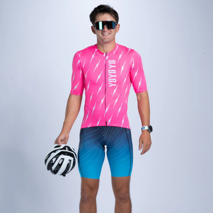 Áo Đạp Xe Nam Zoot Men's Cycle Aero Jersey - Elements Bolts
