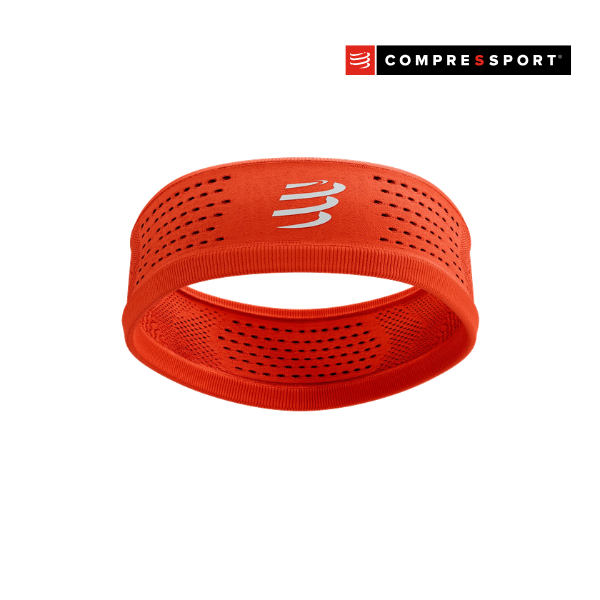 Băng đô thể thao Compressport Thin Headband On/Off - Cam (Tigerlily)