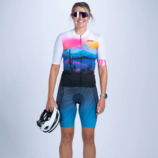 Áo Đạp Xe Nữ Zoot Women's Cycle Aero Jersey - Elements