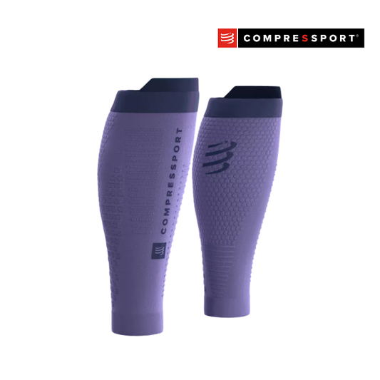 Băng bảo vệ bắp chân Compressport Calf Sleeves R2 3.0 - Tím (Purple/Peacoat)