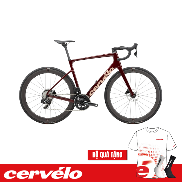 Xe đạp Cervelo R5 - Đỏ (Oxblood)