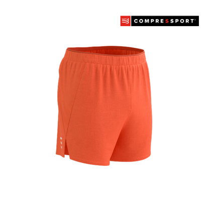Quần Chạy Bộ Nam Compressport Performance Short - Tigerlily