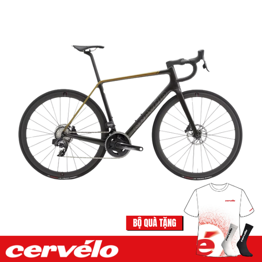 Xe đạp Cervélo R5 Disc Force eTap AXS - Lime/Black