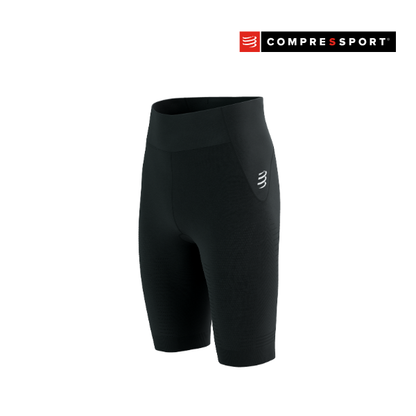 Quần chạy Trail Nam Compressport Trail Under Control Short - Đen (Black)