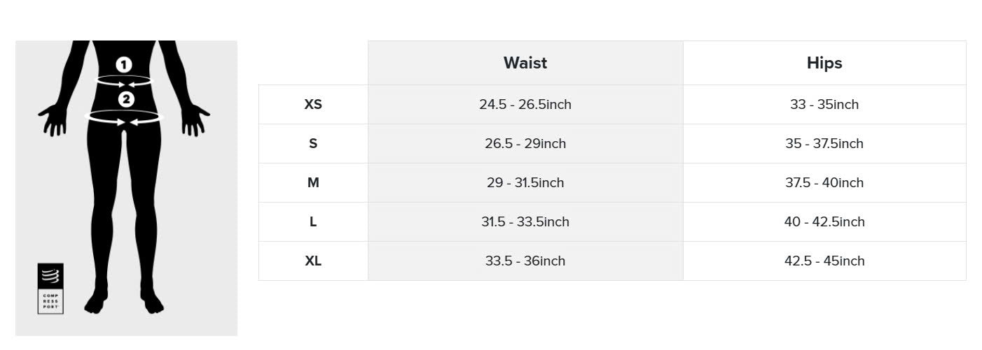 Váy quần thể thao Compressport Women's Performance Skirt - Đen (Black)