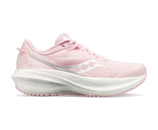 Giày chạy bộ Nữ Saucony Triumph 21 - Hồng (Petal/Silver)