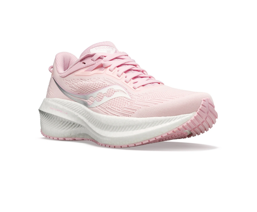 Saucony triumph 6 womens pink sales