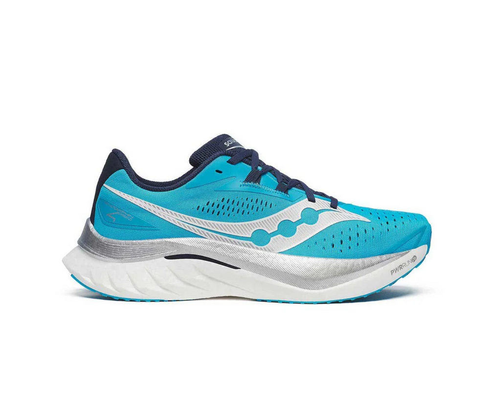 SAUCONY WOMEN'S ENDORPHIN SPEED 4 - VIZIBLUE/SILVER