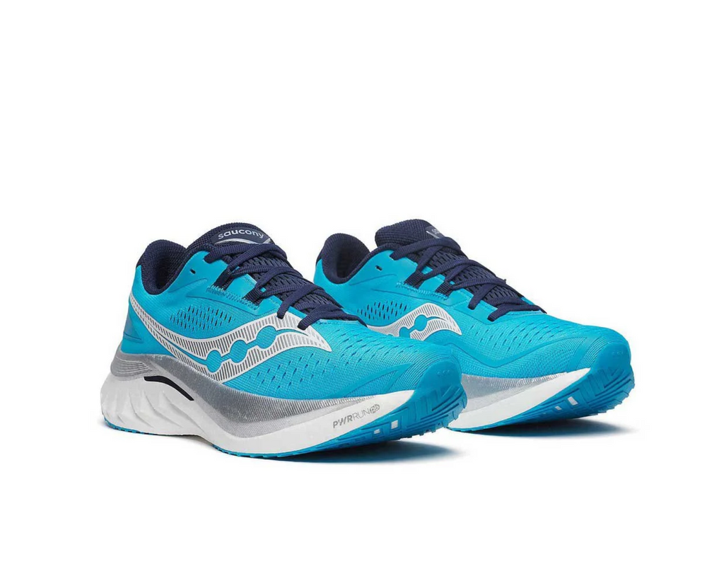 SAUCONY WOMEN'S ENDORPHIN SPEED 4 - VIZIBLUE/SILVER