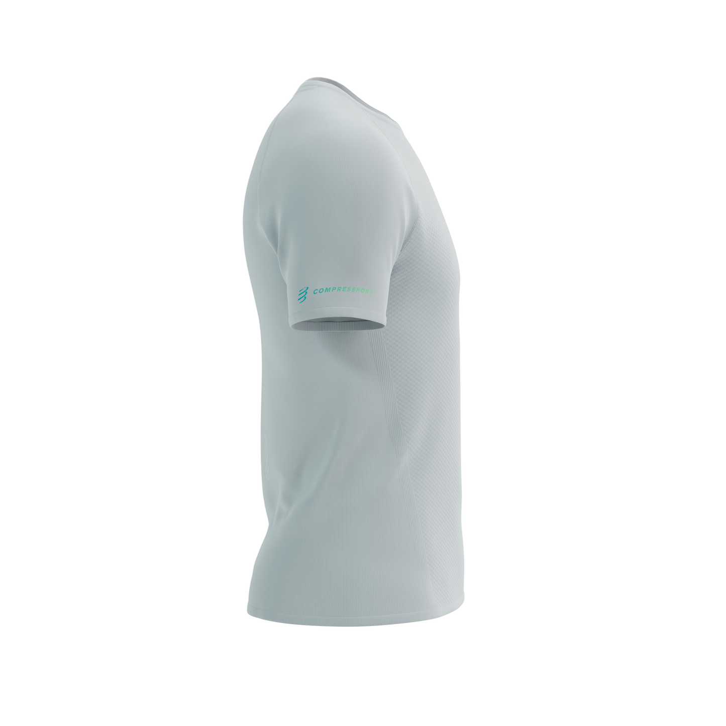 Áo Chạy Trail Nam Compressport Trail Racing SS Tshirt - Xám Gray/Violet