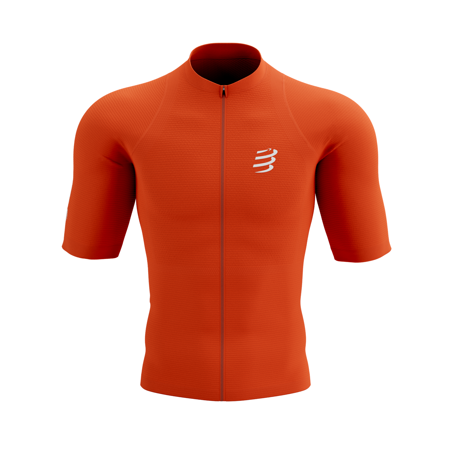 Áo chạy Trail Nam Compressport Trail Racing Postural SS Top - Cam Tigerlily