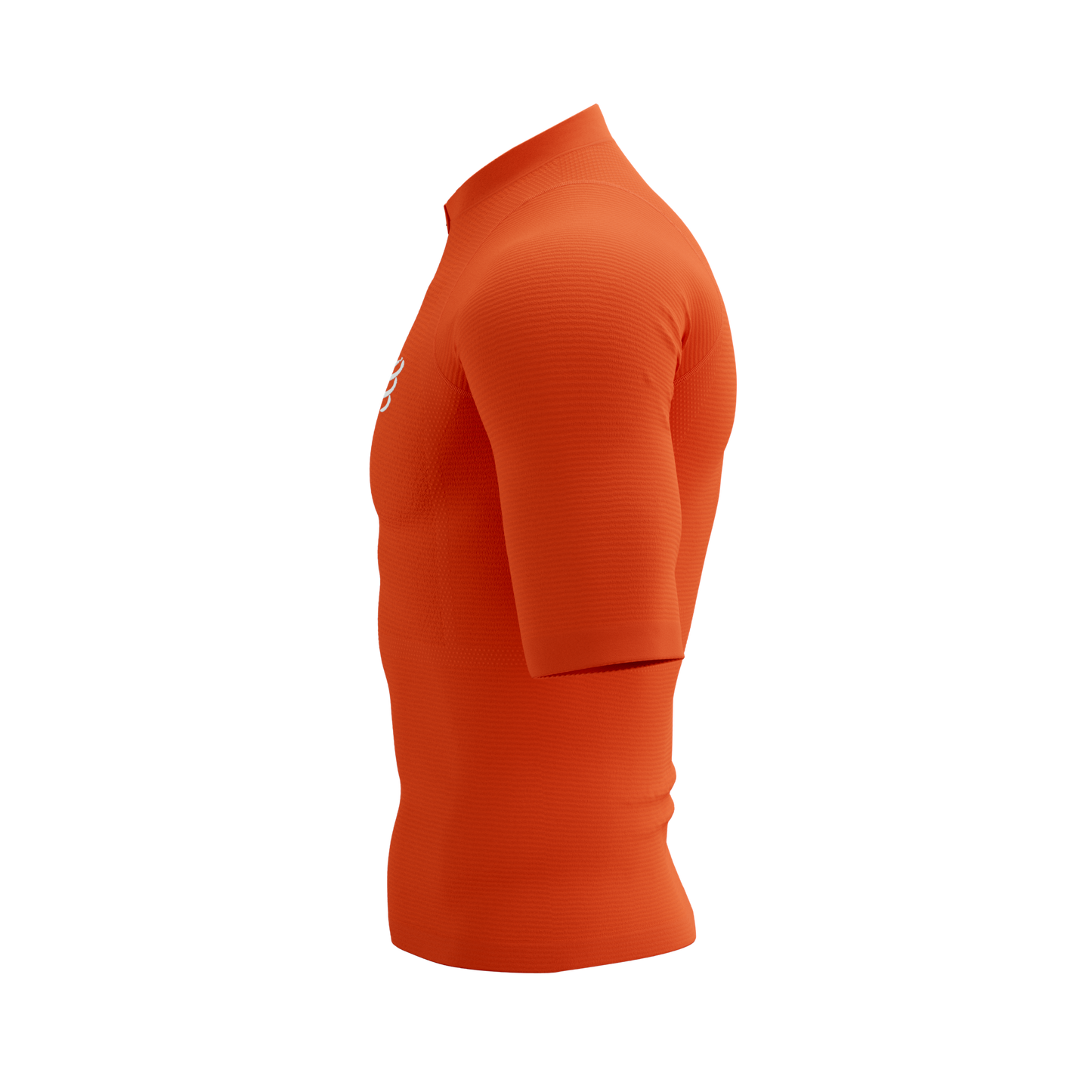 Áo chạy Trail Nam Compressport Trail Racing Postural SS Top - Cam Tigerlily