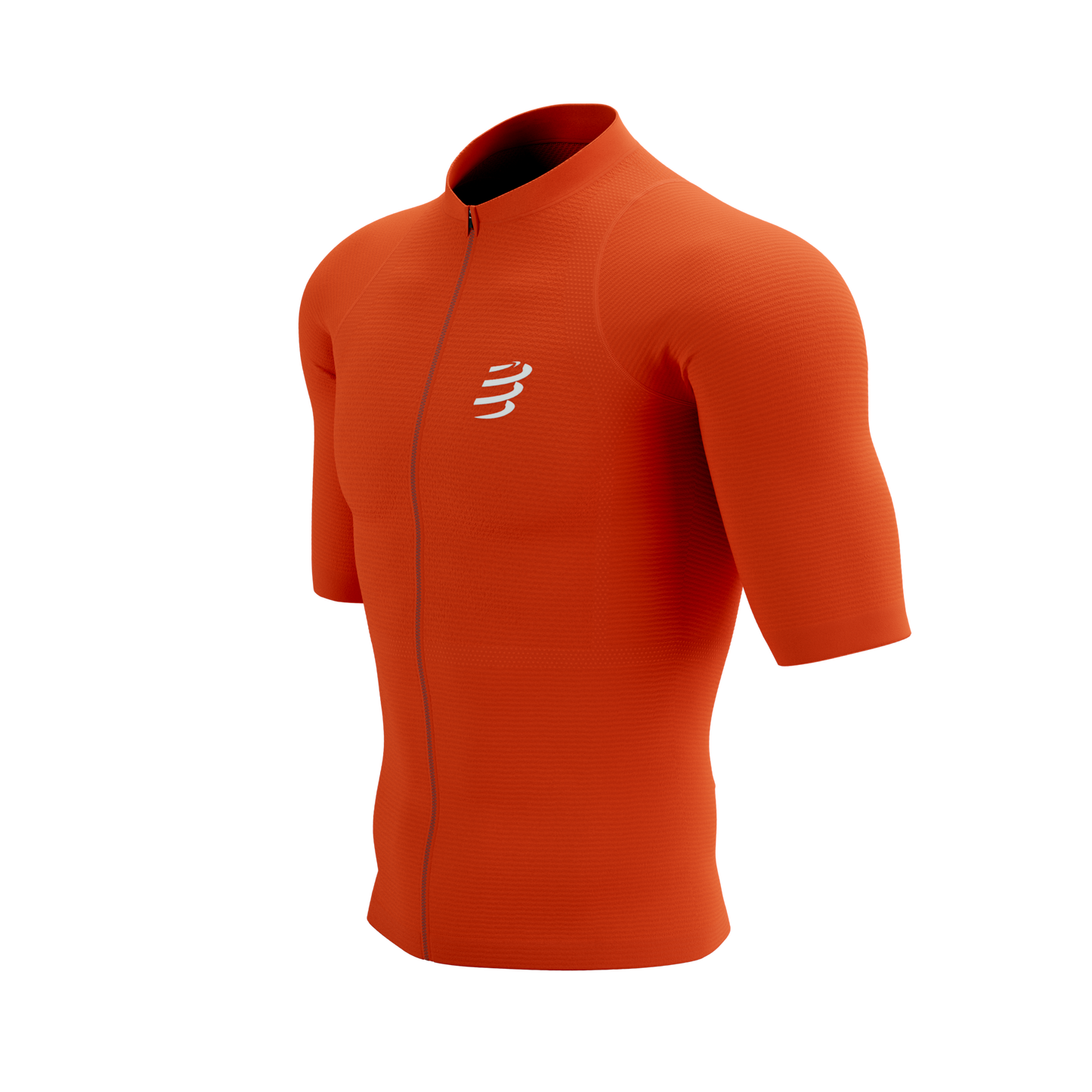 Áo chạy Trail Nam Compressport Trail Racing Postural SS Top - Cam Tigerlily