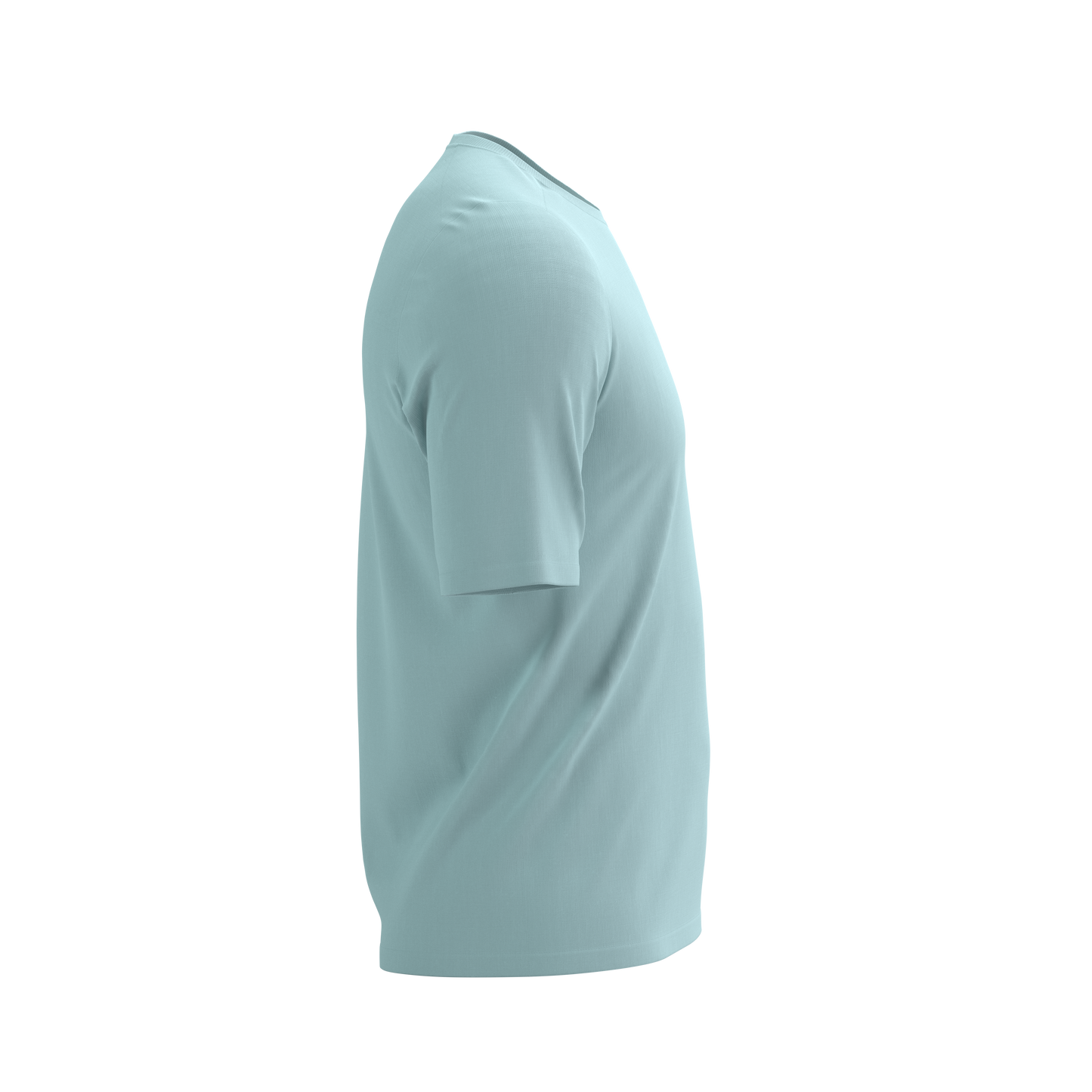 Áo chạy bộ Nam Compressport Podium SS Tshirt - Xanh Ether