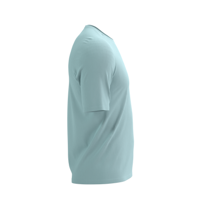 Áo chạy bộ Nam Compressport Podium SS Tshirt - Xanh Ether