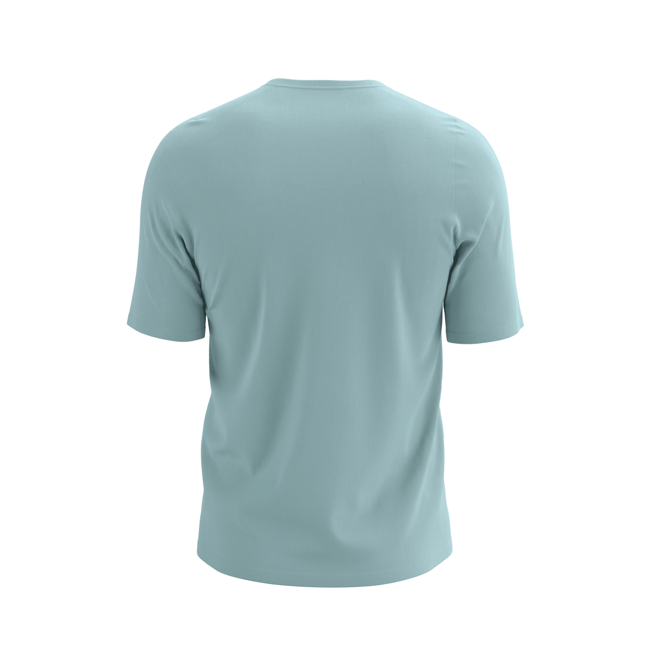 Áo chạy bộ Nam Compressport Podium SS Tshirt - Xanh Ether