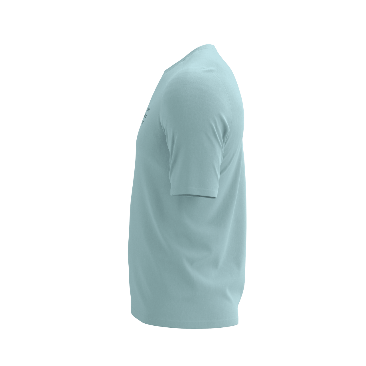 Áo chạy bộ Nam Compressport Podium SS Tshirt - Xanh Ether