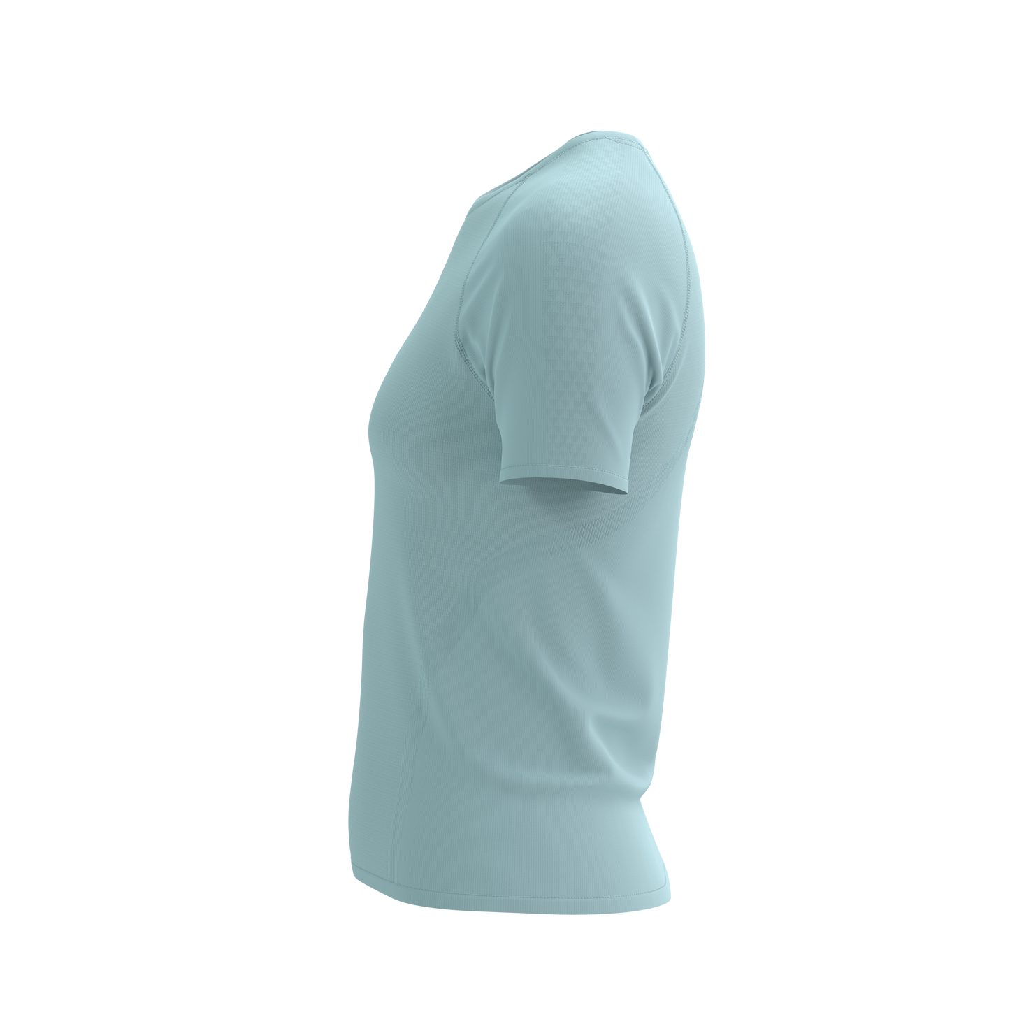 Áo Chạy Trail Nữ Compressport Trail Racing SS Tshirt - Xanh Ether