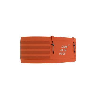 Đai chạy bộ Compressport Unisex's Free Belt Pro - Đỏ (Tigerlily/Fluo Red)