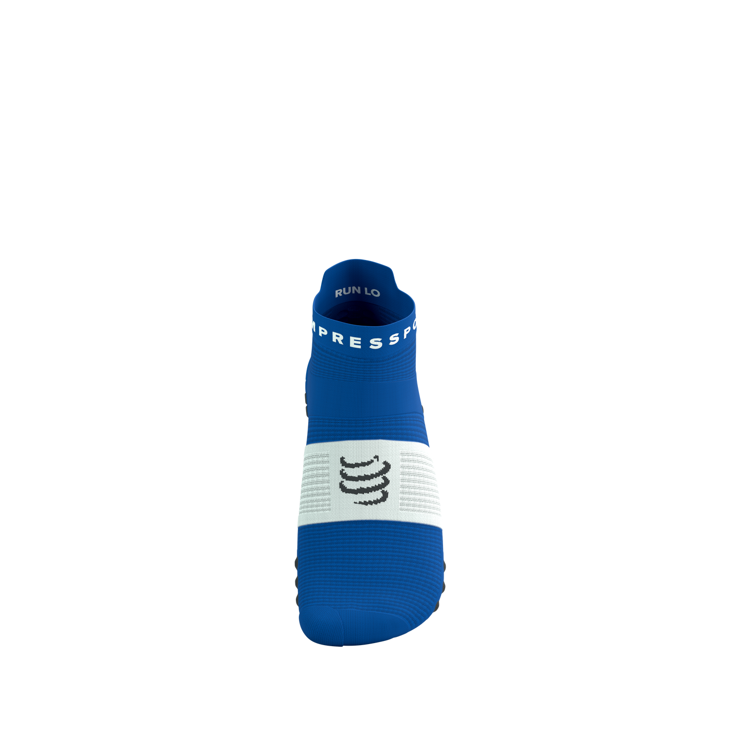 Tất Chạy Bộ Compressport Pro Racing Socks v4.0 Run Low - Xanh Princess Blue/White