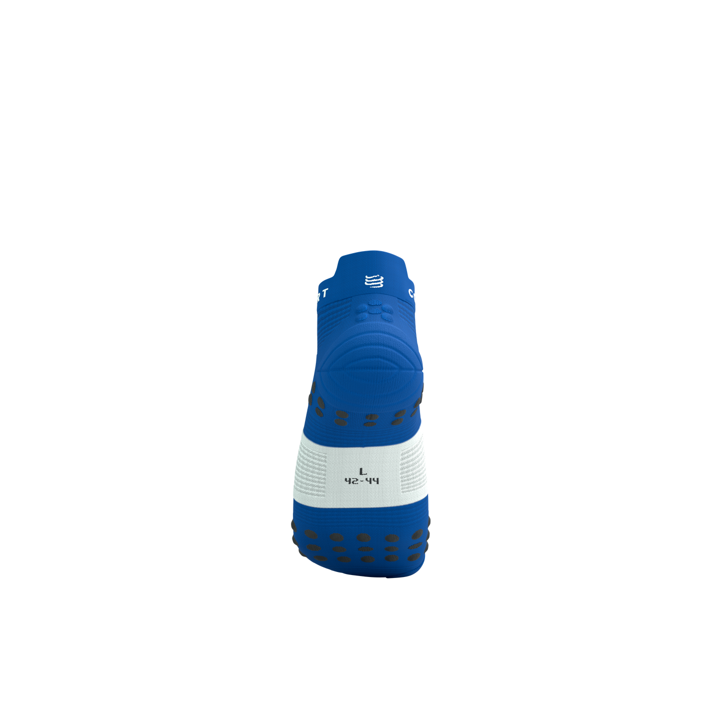 Tất Chạy Bộ Compressport Pro Racing Socks v4.0 Run Low - Xanh Princess Blue/White