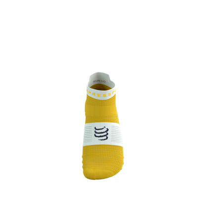 Tất Chạy Bộ Compressport Pro Racing Socks v4.0 Run Low - Vàng Lemon/White