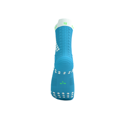 Tất chạy Trail Compressport Pro Racing Socks v4.0 Trail - Norse Blue/Neon Green