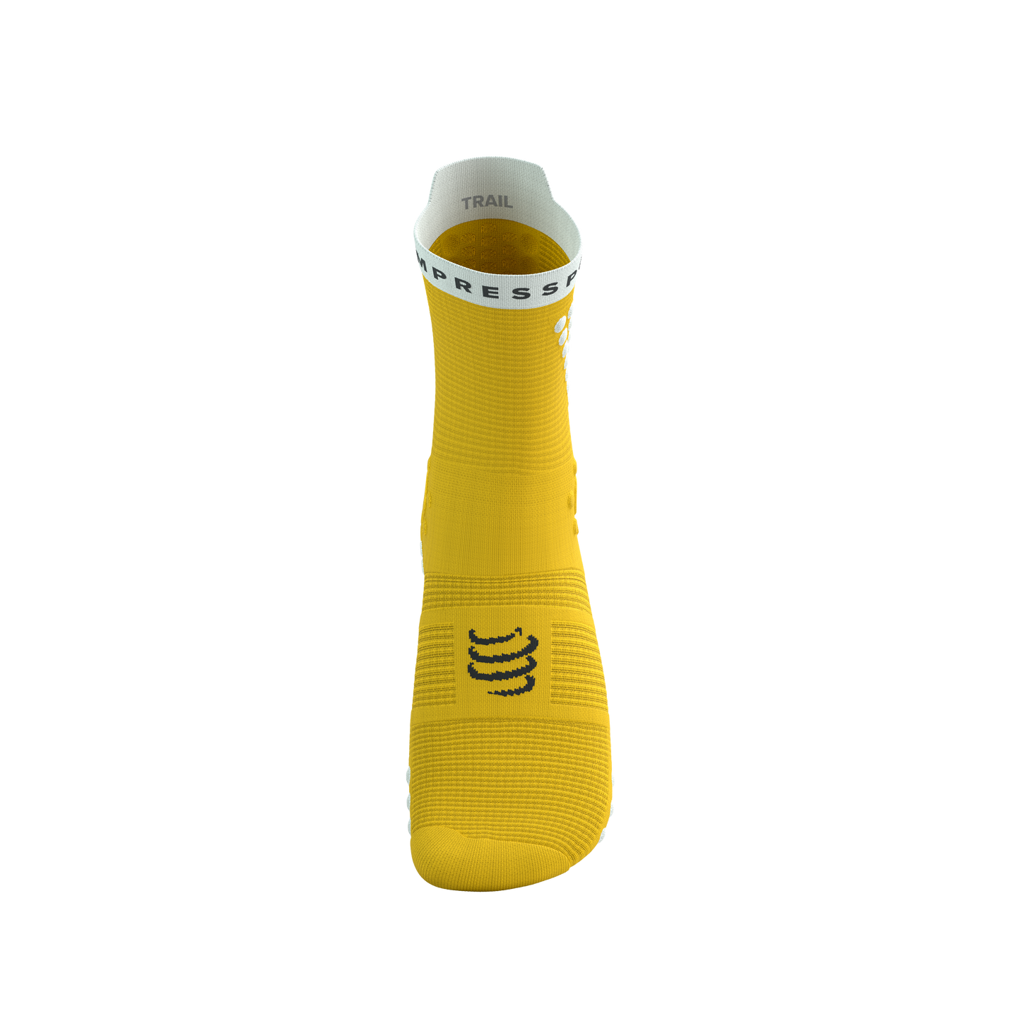Tất chạy Trail Compressport Pro Racing Socks v4.0 Trail - Vàng Lime/Neon Green