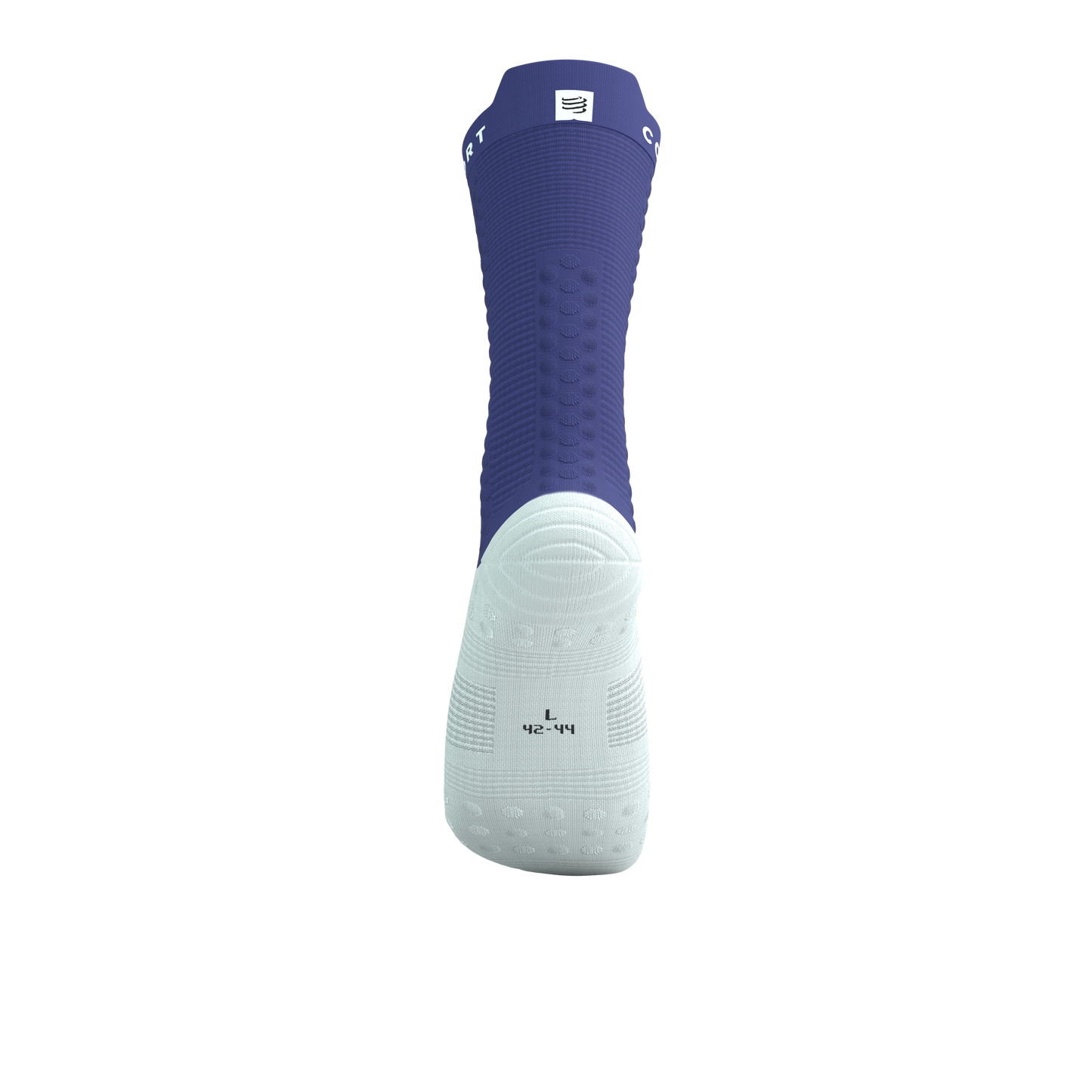 Tất đạp xe Compressport Pro Racing Socks v4.0 Bike - Xanh Orient Blue/White