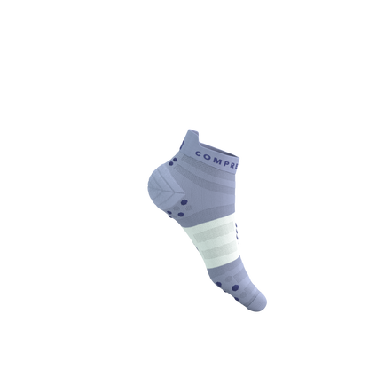 Tất chạy bộ Compressport Pro Racing Socks v4.0 Ultralight - Tím Lavender/White