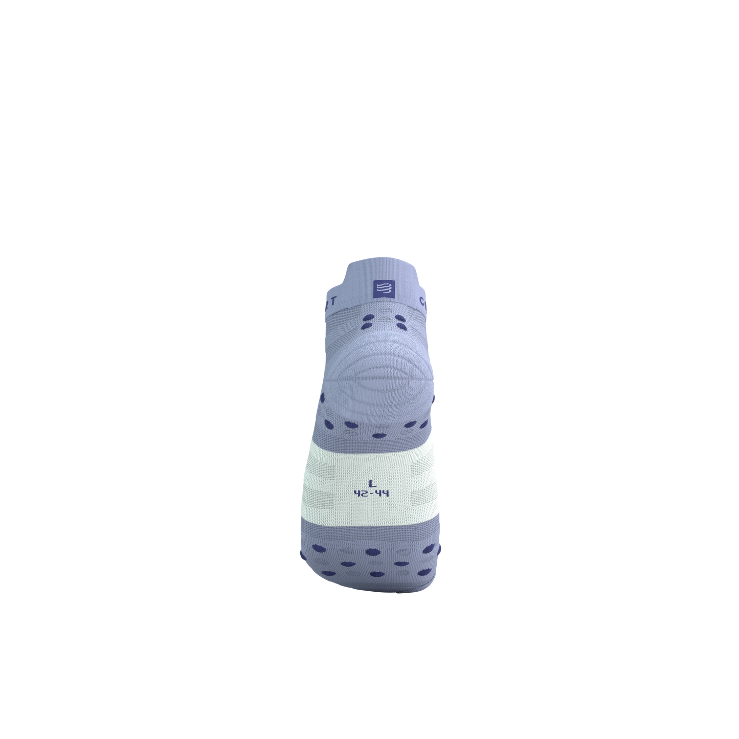 Tất chạy bộ Compressport Pro Racing Socks v4.0 Ultralight - Tím Lavender/White