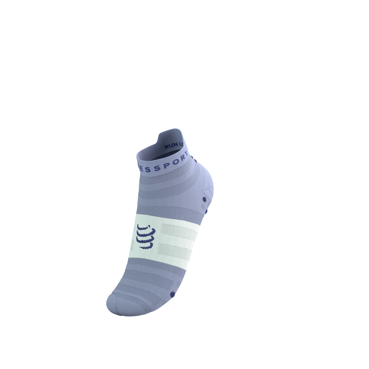 Tất chạy bộ Compressport Pro Racing Socks v4.0 Ultralight - Tím Lavender/White